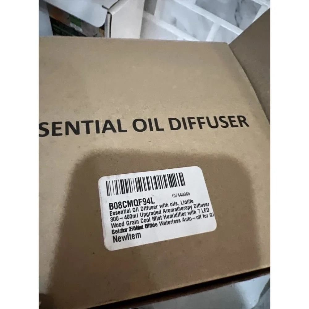Lidlife Essential Oils And Diffuser